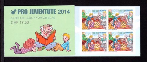 Schweiz Markenheftchen MiNr. 0-179 postfrisch Pro Juventute 2014