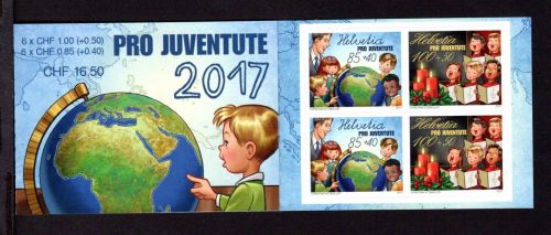 Schweiz Markenheftchen MiNr. 0-190 postfrisch Pro Juventute 2017