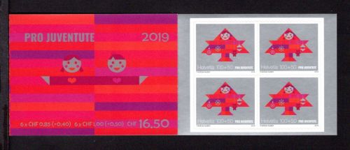 Schweiz Markenheftchen MiNr. 0-194 postfrisch Pro Juventute 2019