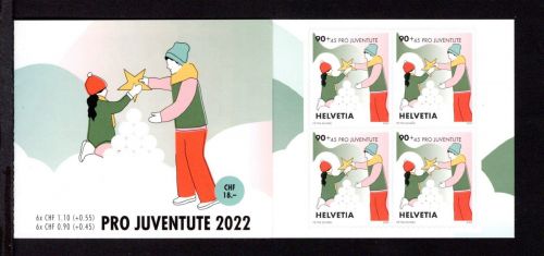 Schweiz Markenheftchen MiNr. 0-204 postfrisch Pro Juventute 2022