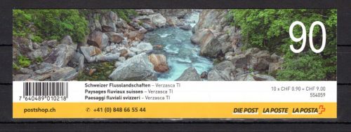 Schweiz Markenheftchen MiNr. 0-199 postfrisch Flusslandschaften