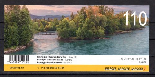 Schweiz Markenheftchen MiNr. 0-200 postfrisch Flusslandschaften