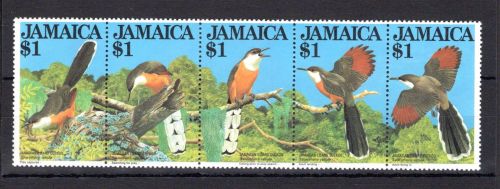Jamaika MiNr. 550-554 postfrisch Vögel