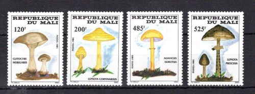 Mali MiNr. 1038-1041 postfrisch Pilze