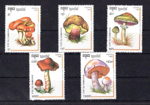 Kambodscha MiNr. 1318-1322 postfrisch Pilze