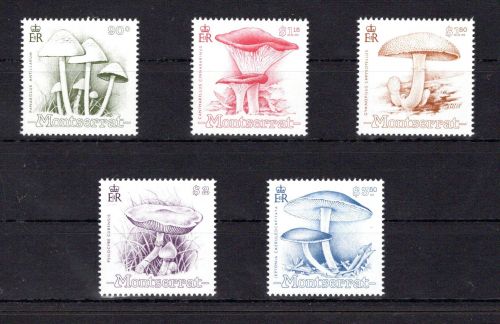 Montserrat MiNr. 804-808 postfrisch Pilze