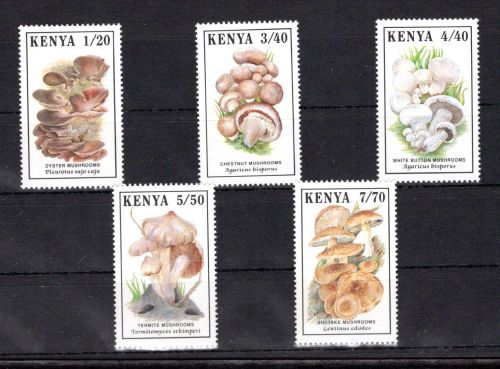Kenia MiNr. 486-490 postfrisch Pilze