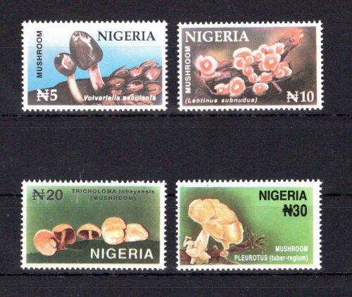 Nigeria MiNr. 671-674 postfrisch Pilze