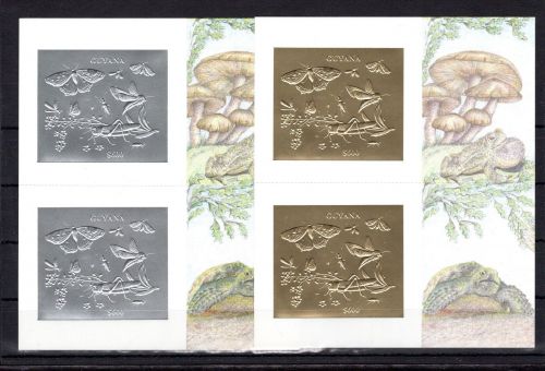 Guyana MiNr. Block 391-392 postfrisch Insekten