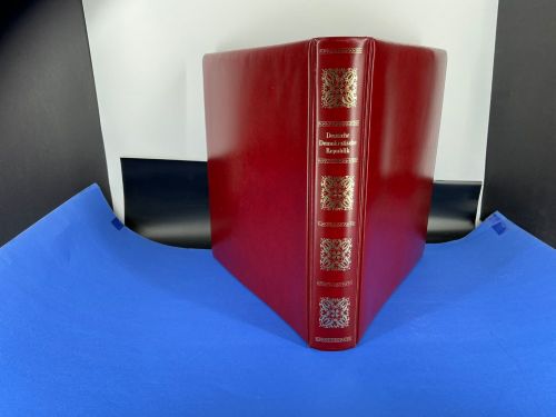 Borek DDR Ringbinder Rot neuwertig