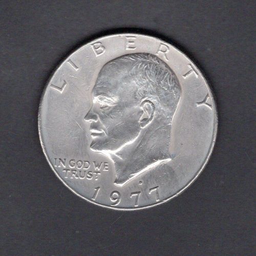 USA 1977 D 1 Dollar Eisenhower, Mondlandung