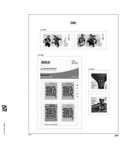 DAVO Irland Vordrucke Luxus 2025 DV5755 Neuware