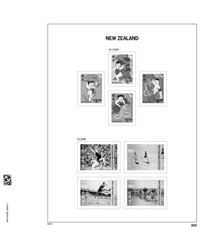 DAVO Neuseeland Vordrucke Luxus 2025 DV6955 Neuware