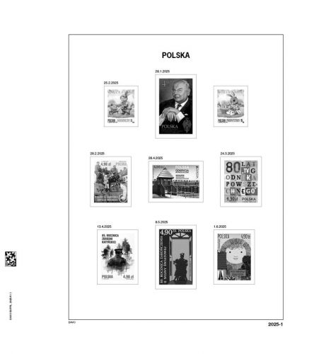 DAVO Polen Vordrucke Luxus 2025 DV7455 Neuware