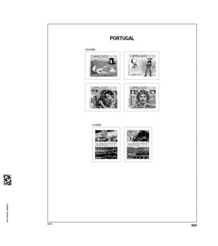 DAVO Portugal Vordrucke Luxus 2025 DV7555 Neuware