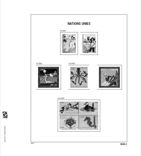 DAVO Uno Genf Vordrucke Luxus 2025 DV19755 Neuware