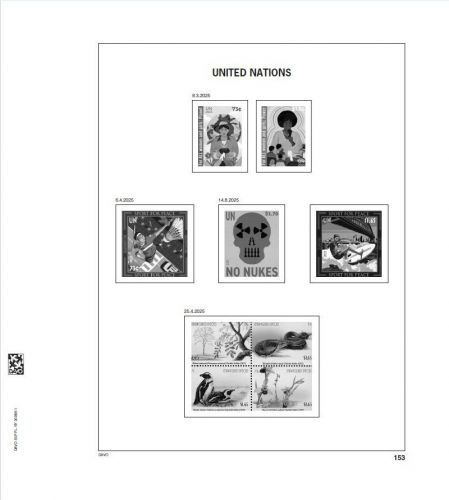 DAVO UNO New York Vordrucke Luxus 2025 DV182551 Neuware