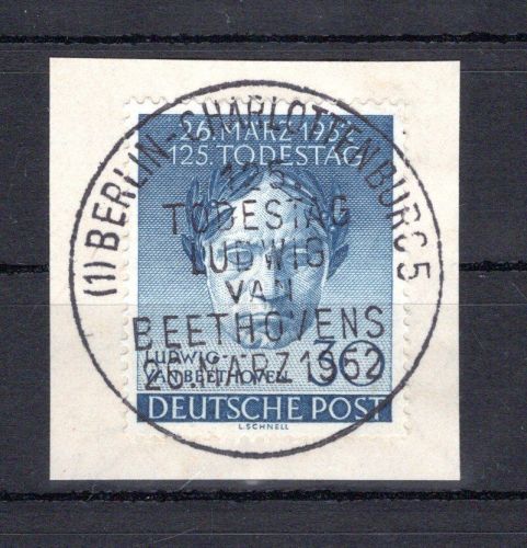 Berlin MiNr. 87 Briefstück mit Sonderstempel