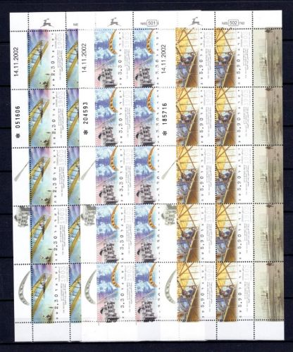 Israel Kleinbögen MiNr. 1716-1718 postfrisch Gebrüder Wright, ungefaltet