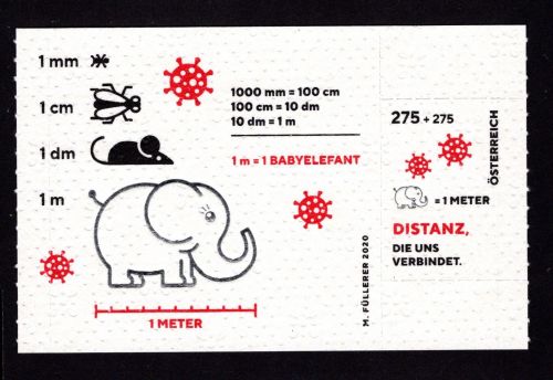 Österreich MiNr. Block 119 postfrisch Distanz, die uns verbindet