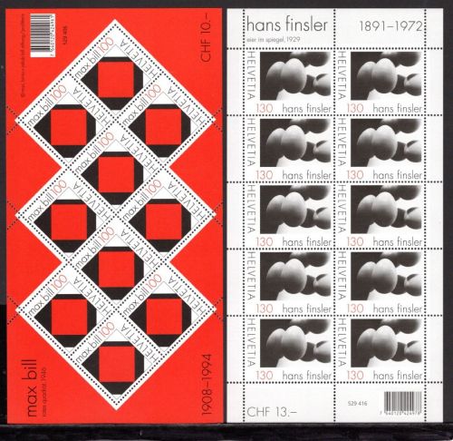 Schweiz Kleinbögen MiNr. 2086 postfrisch Kunst