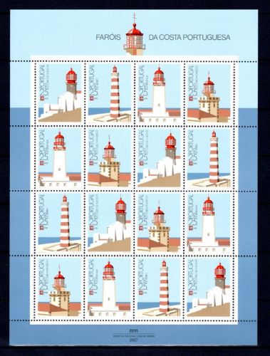 Portugal Kleinbogen MiNr. 1723-1726 postfrisch Leuchttürme
