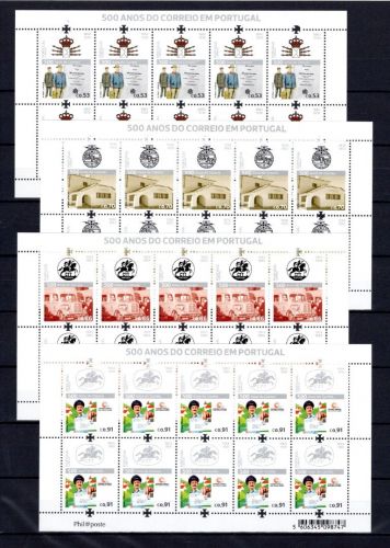 Portugal Kleinbögen MiNr. 4553-4556 postfrisch Postgeschichte