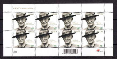 Portugal Kleinbogen MiNr. 3157 postfrisch Pfadfinder, Cept