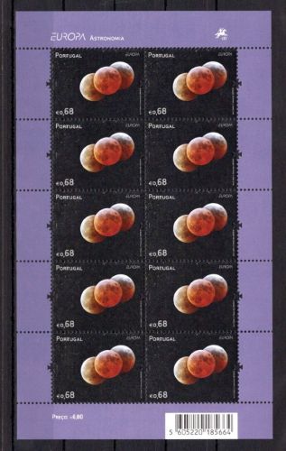 Portugal Kleinbogen MiNr. 3407 I postfrisch Weltraum