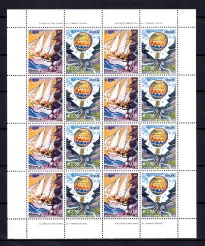 Griechenland Kleinbogen MiNr. 2224-2225 A postfrisch Cept 2004