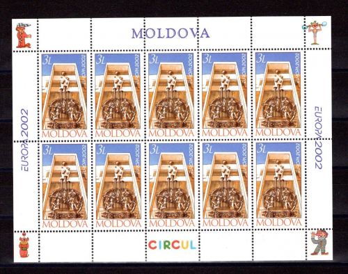 Moldawien Kleinbogen MiNr. 429 postfrisch Cept 2002