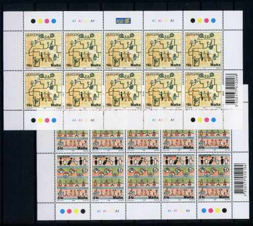 Malta Kleinbögen MiNr. 1456-1457 postfrisch Cept 2006