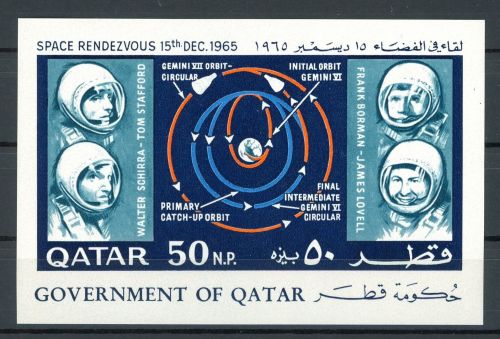Qatar MiNr. Block 8 postfrisch Astronauten