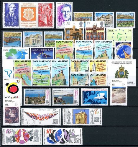 CEPT-Mitläufer Jahrgang 1990 postfrisch