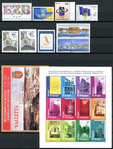 CEPT-Mitläufer Jahrgang 1998 postfrisch