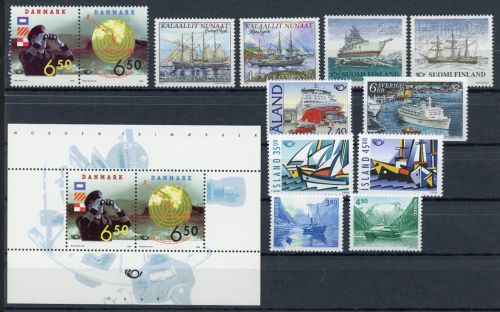 CEPT Skandinavien Jahrgang 1998 postfrisch
