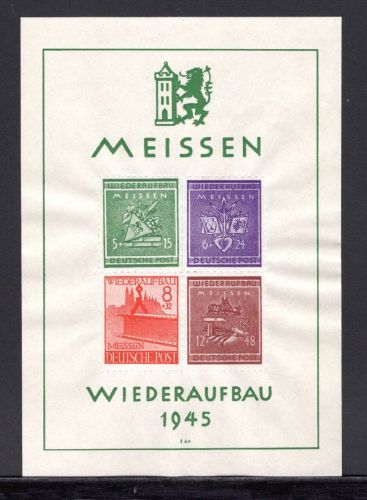 Lokalausgaben Meissen MiNr. Block 1 postfrisch