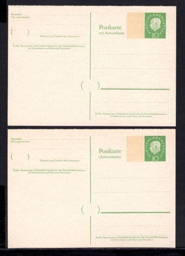 Bund Ganzsache MiNr. P 45 I F/A postfrisch