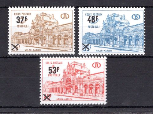 Belgien Postpaketmarken MiNr. 64-66 postfrisch