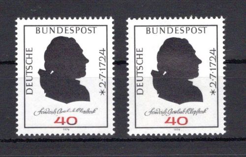 Bund MiNr. 809 F II postfrisch Fotoattest Schlegel