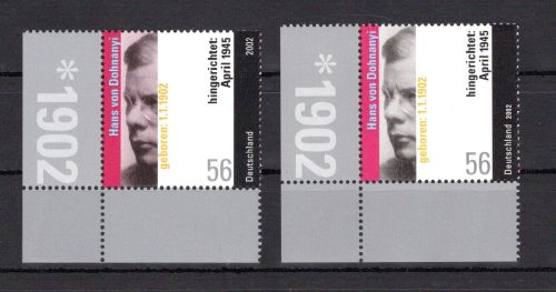 Bund MiNr. 2233 P Eckrand postfrisch Fotoattest Schlegel