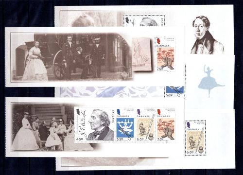 Dänemark H-Blätter MiNr. 87-91 postfrisch