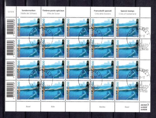 Schweiz Kleinbogen MiNr. 2270 Ersttagsstempel