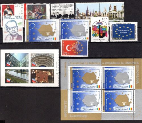 CEPT Mitläufer Jahrgang 2005 kpl. postfrisch