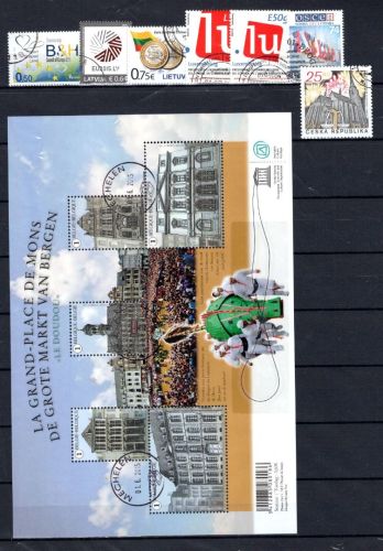 CEPT Mitläufer Jahrgang 2015 kpl. Ersttagsstempel