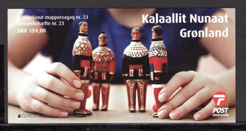 Grönland Markenheftchen mit MiNr. 695-696 postfrisch Cept 2015
