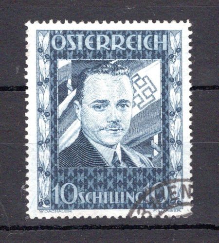 Österreich MiNr. 588 gestempelt Dollfuß, Attest Ferchenbauer