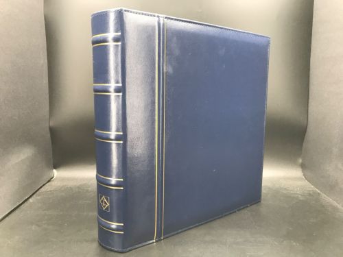 Leuchtturm Ringbinder Blau Classic Excellent neuwertig