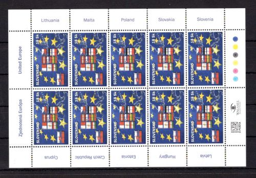 Slowakei Kleinbogen MiNr. 484 postfrisch Europa