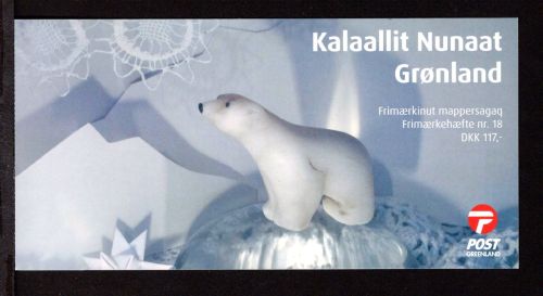 Grönland Markenheftchen mit MiNr. 655-656 postfrisch Weihnachten